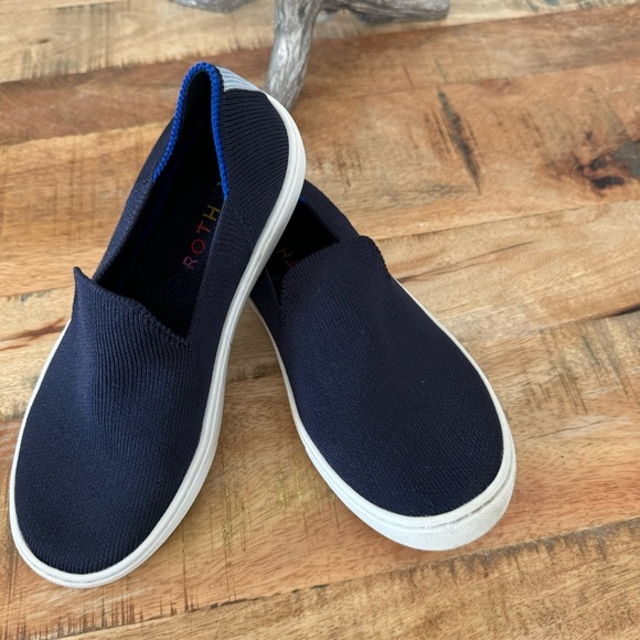 Rothy's Kids Sneakers in Navy Blue - Picture 3 of 14
